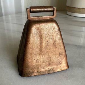 VINTAGE • Antique Cowbell Rustic Bohemian Farmhouse Country Cottagecore Bell